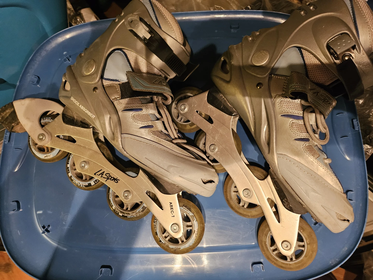 LA Sports Rollerblades,size 41