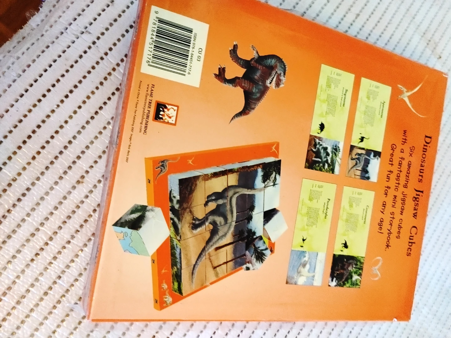 Dinosaurs from the Late Jurassic Period Jigsaw Cubes - photo 2