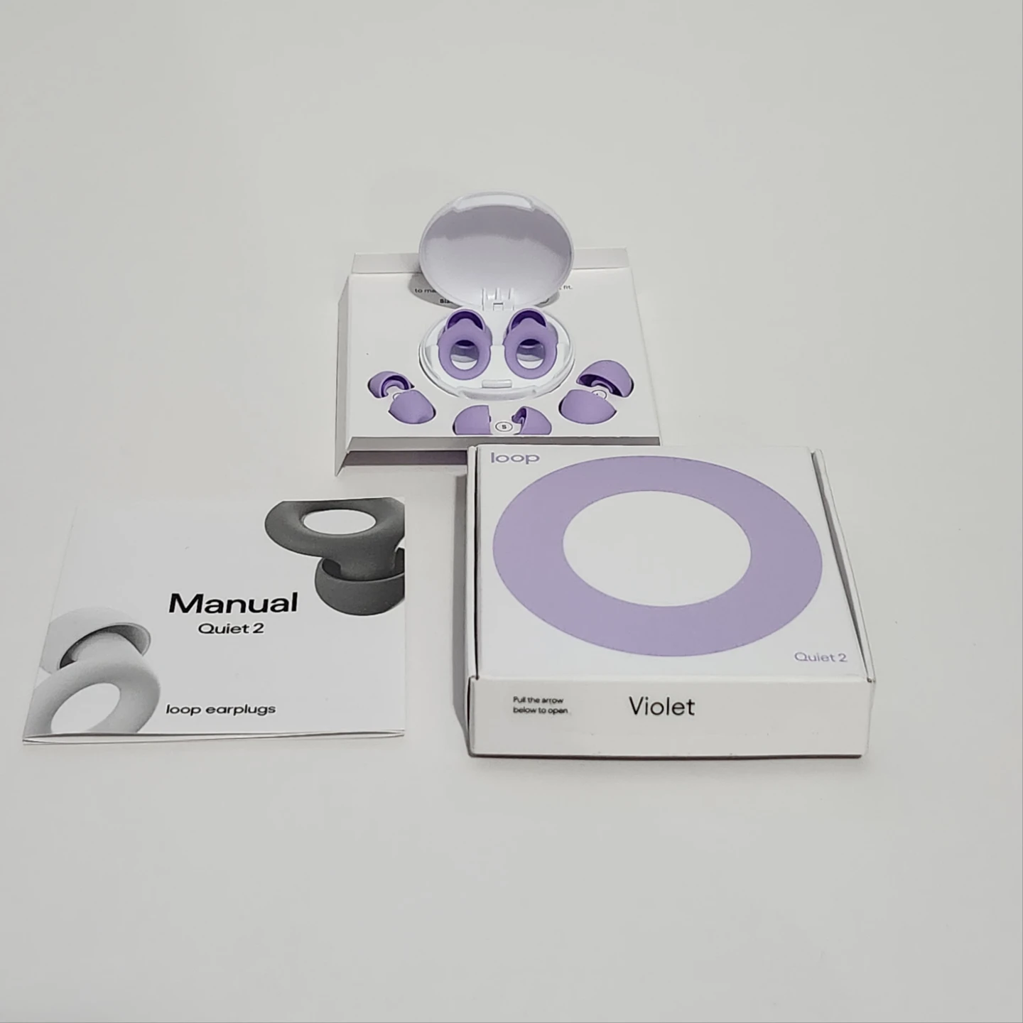 Loop Quiet 2 Violet Earplugs PPE Ear Plugs NEW