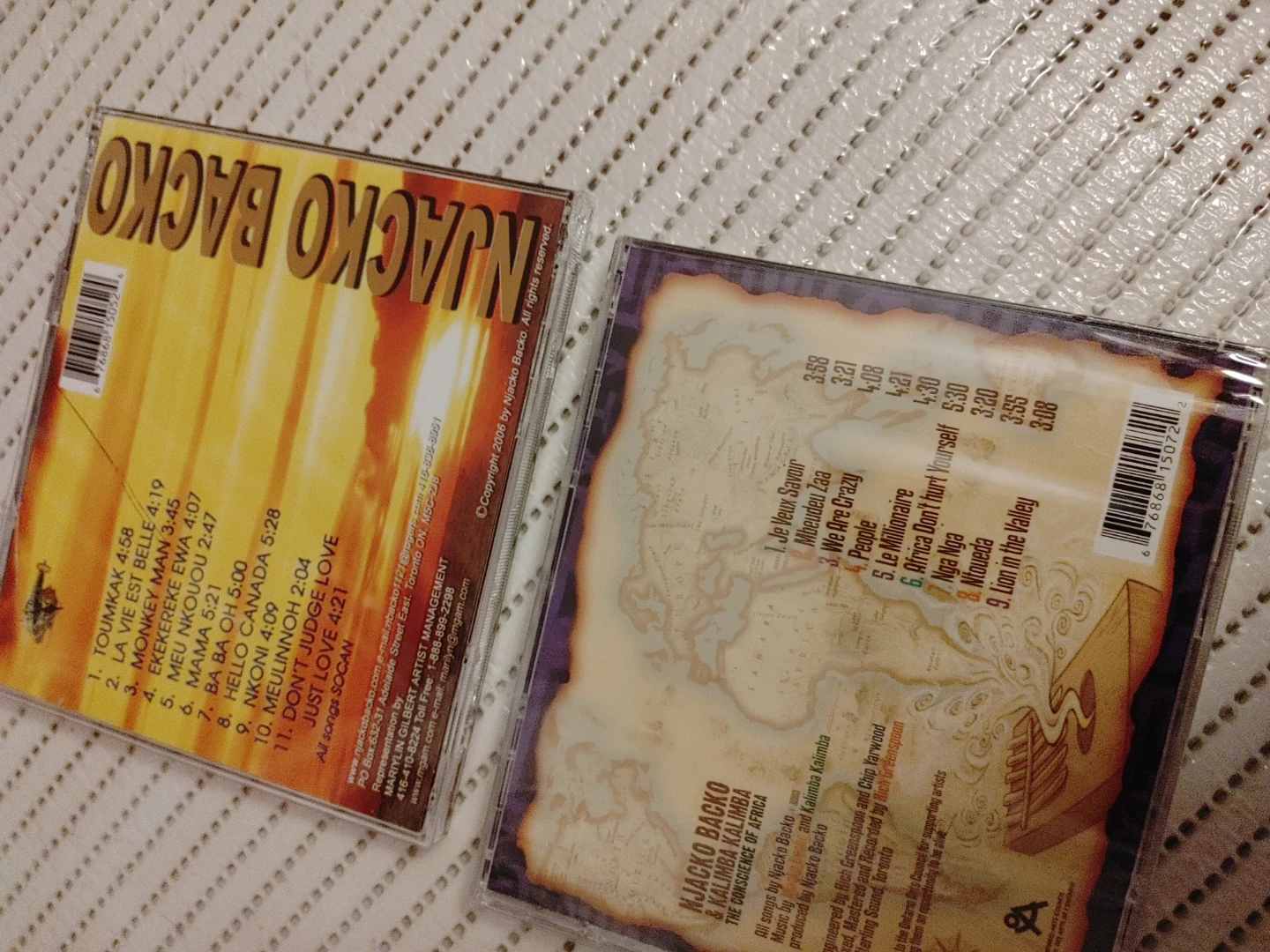 Njacko Backo Kalimba Music CDs (2) - photo 3