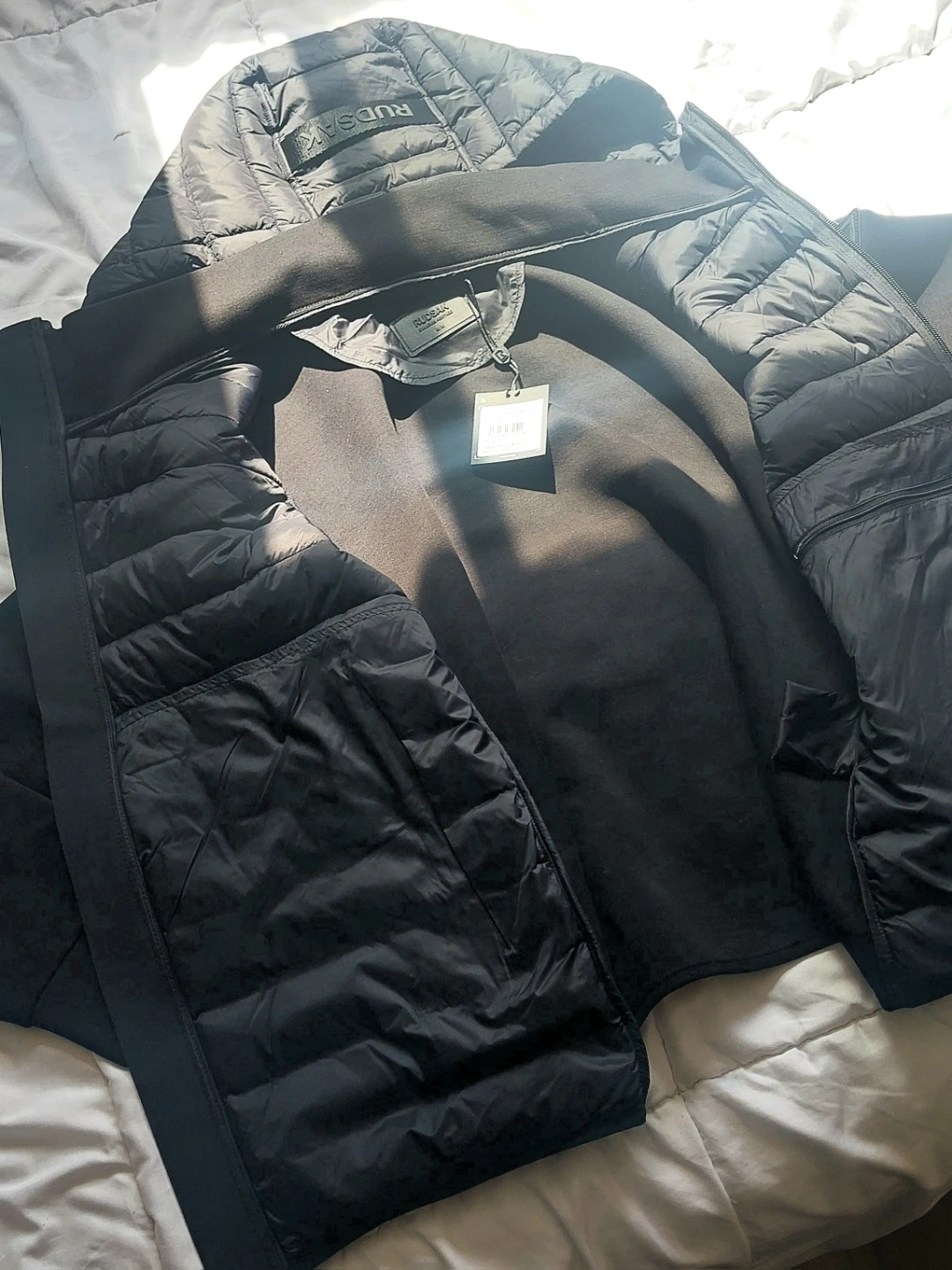 RUDSAK Black Puffer Hooded Jacket - photo 3