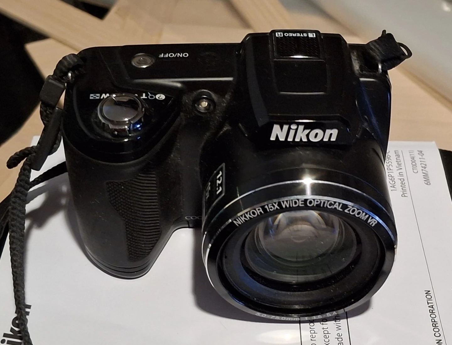 Nikon COOLPIX L110 28-420mm equiv. zoom CCD sensor camera