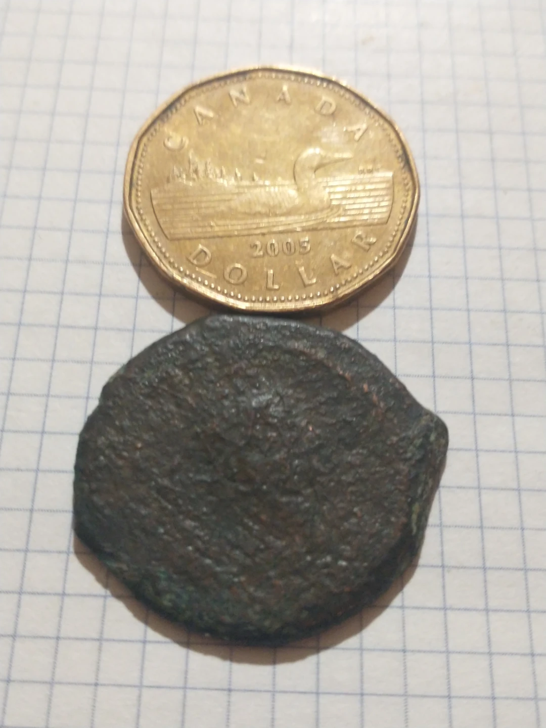 Byzantine Empire unattributed follis 7th-9th century - photo 2