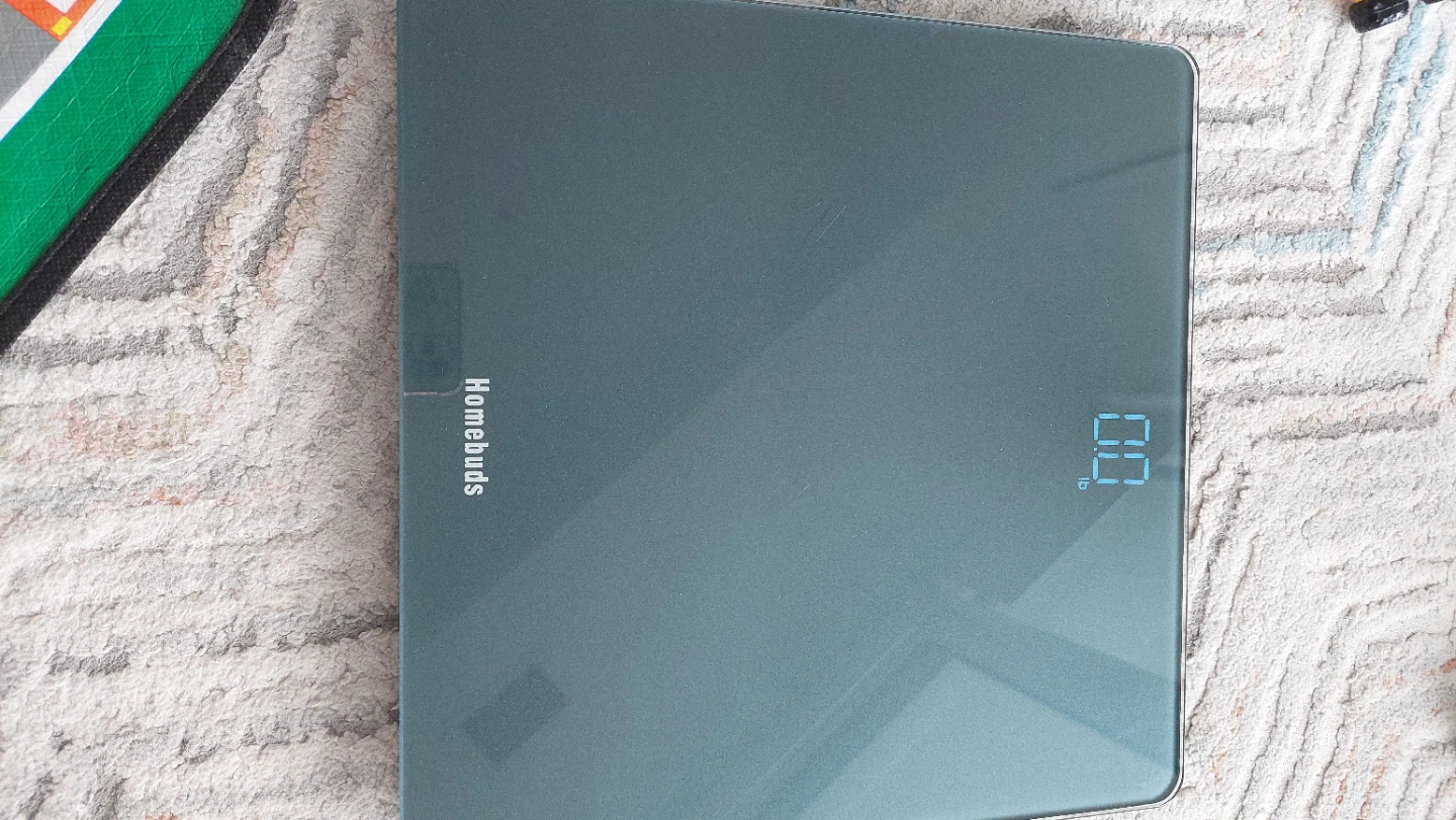 Homebuds Digital Glass Bathroom Scale
