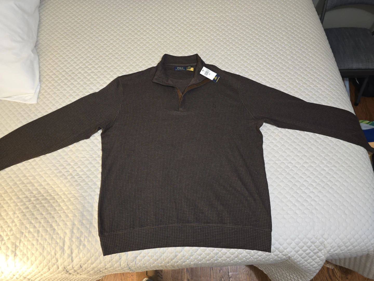 XLT - Ralph Lauren Men's 1/4 Zip Sweater - (NEW $168 RETAIL)