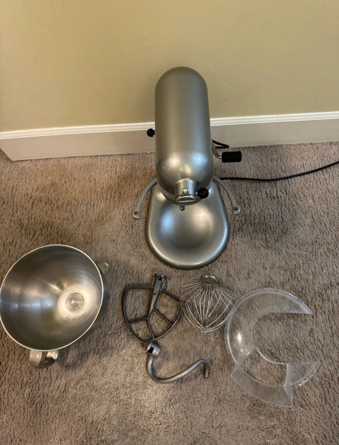KitchenAid mixer 6quart 590 Watts