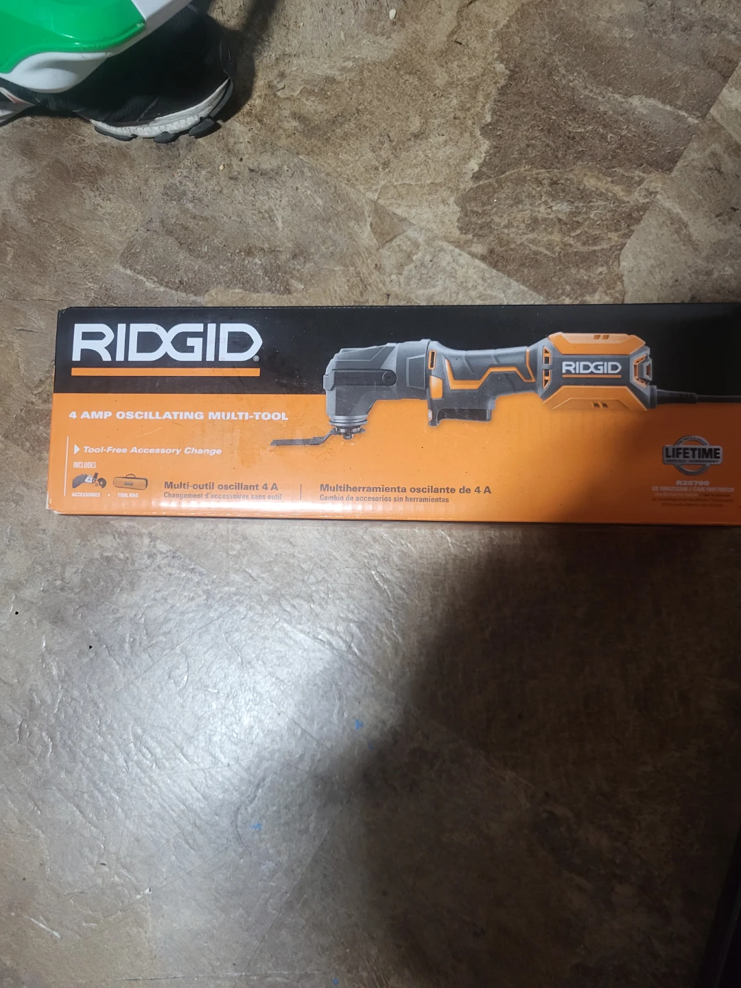 RIDGID 4 AMP Oscillating Multi-Tool