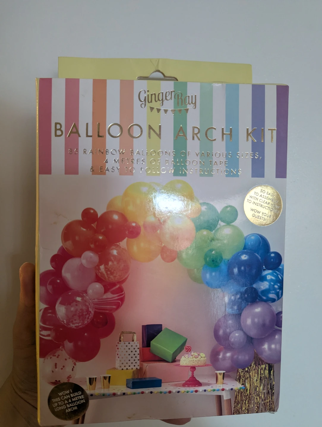 Rainbow Balloon Arch Kit