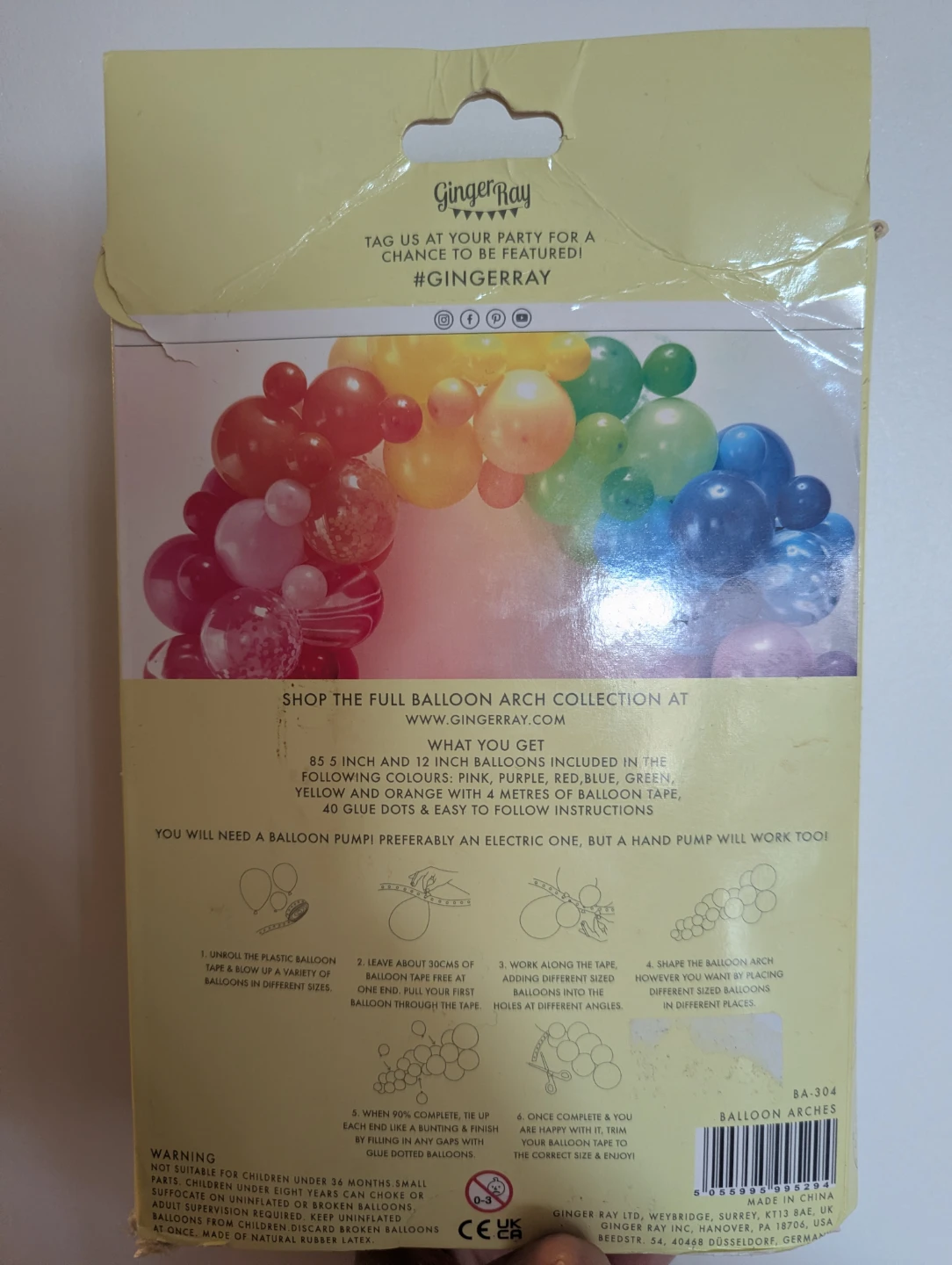 Rainbow Balloon Arch Kit - photo 2