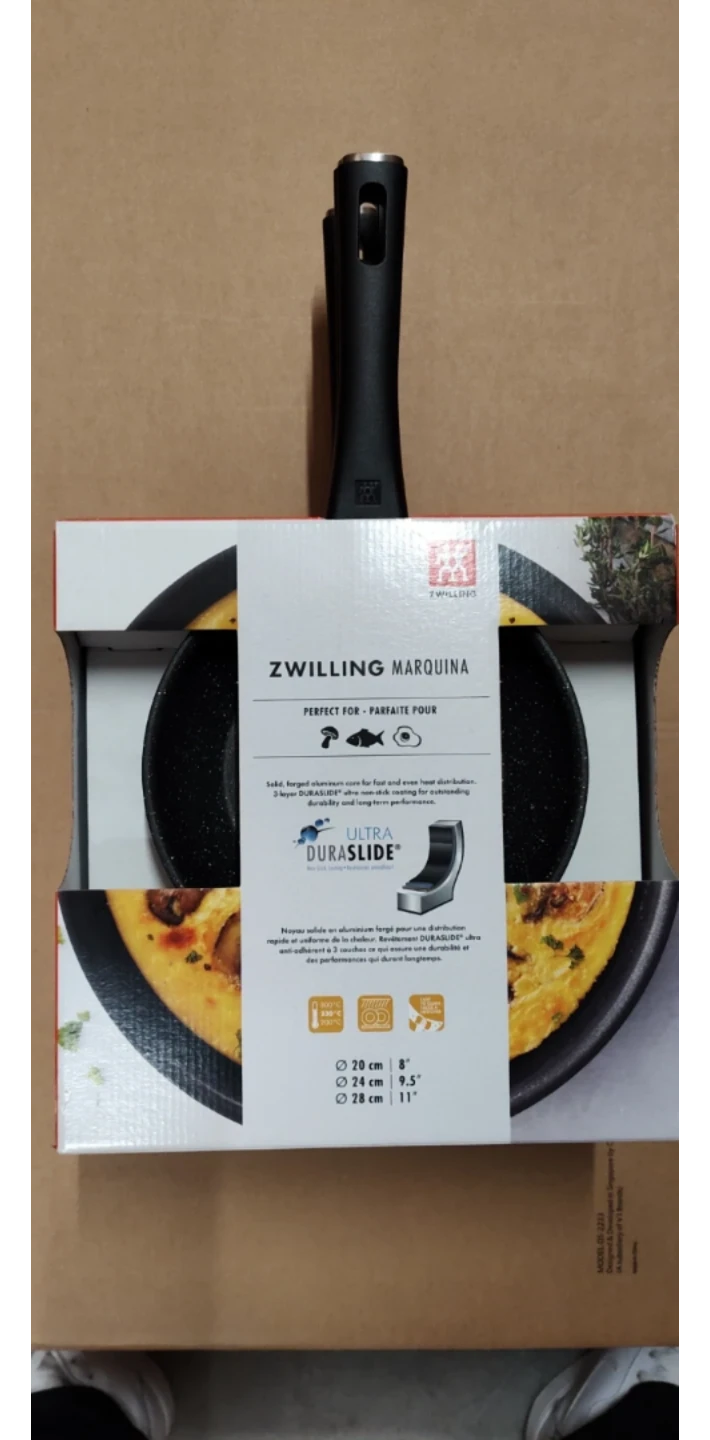 BNIB ZWILLING Marquina 3 Piece aluminum Fry pan set - photo 3