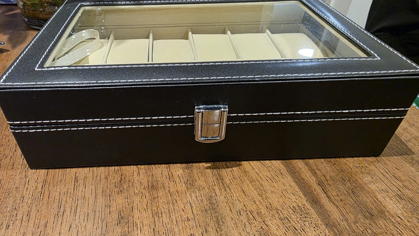 12-Slot Watch Display Case Box - photo 3