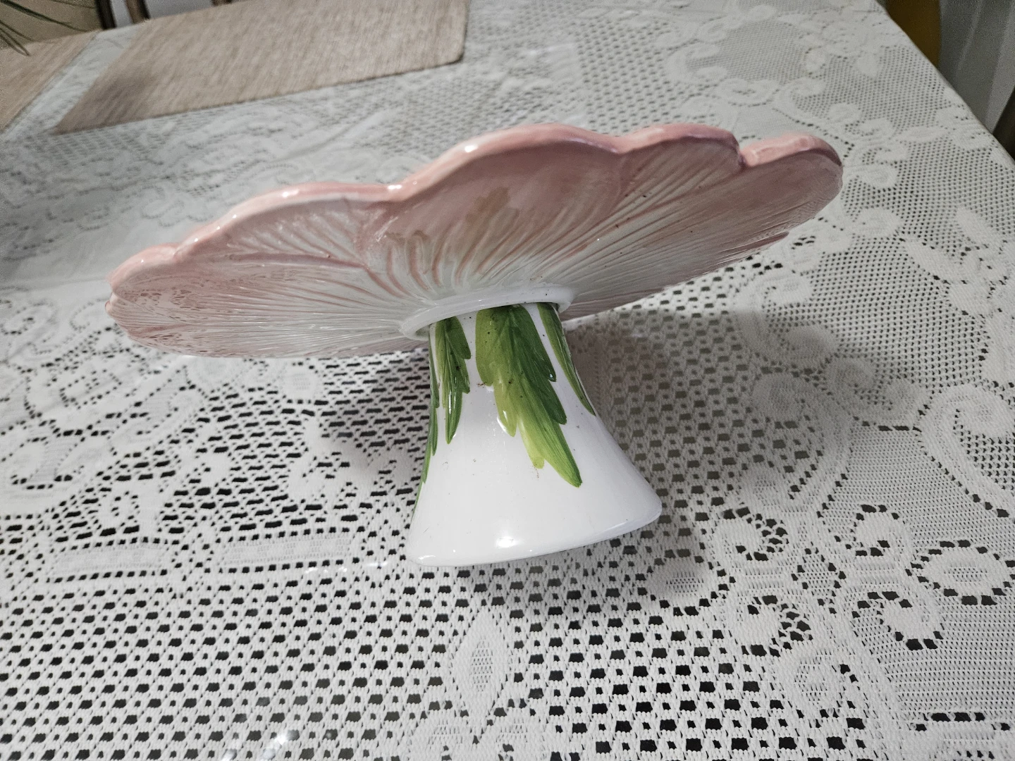 Pink Flower Shaped Cake Stand - photo 3
