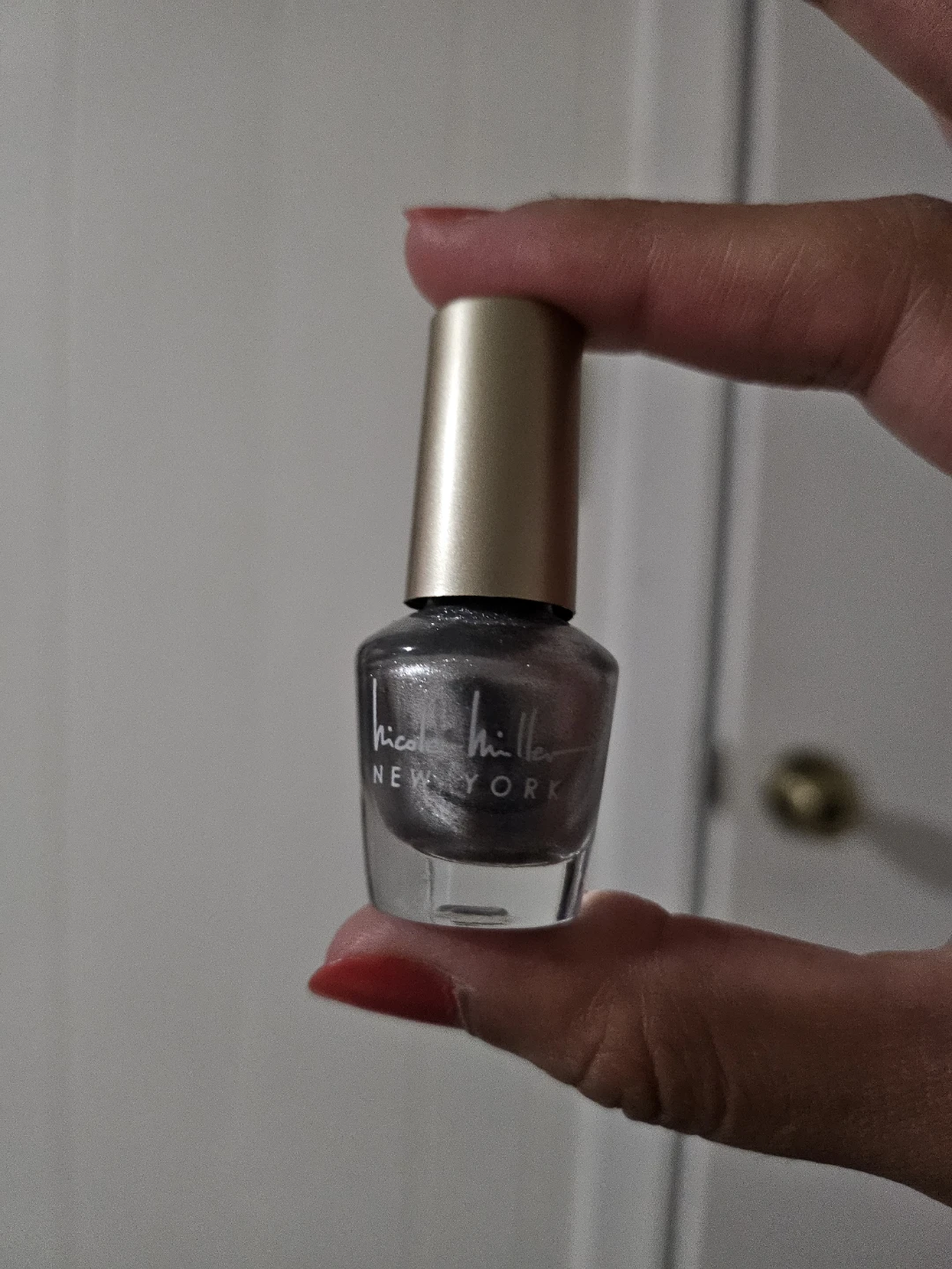 Silver Shimmer - Nicole Miller New York Nail Polish