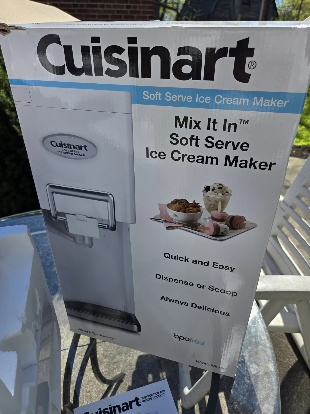 Cuisinart Mix It In Soft Serve Ice Cream Maker - photo 2