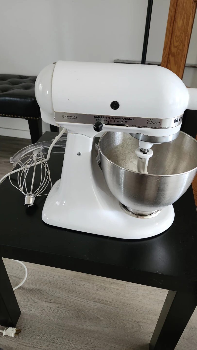 KitchenAid Classic Stand Mixer White - photo 3