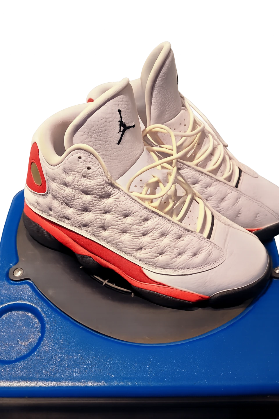 Air Jordan 13 Retro White Red Grey Men's Shoes