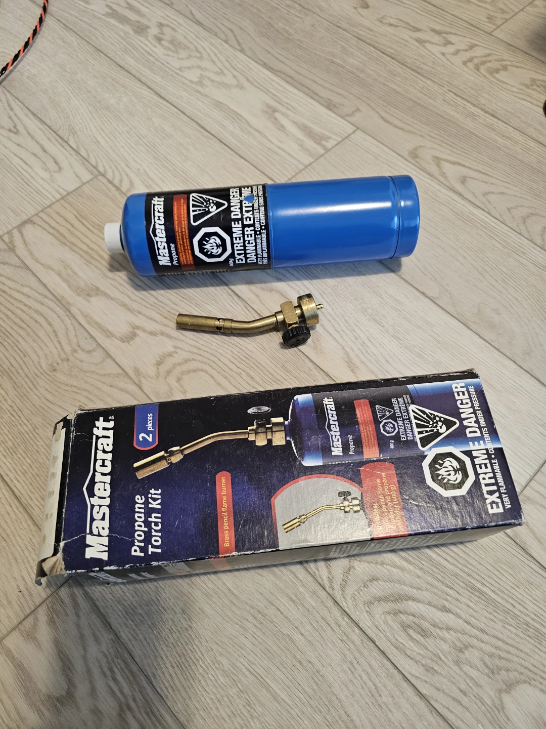 Mastercraft Propane Torch Kit with Brass Pencil Flame Burner