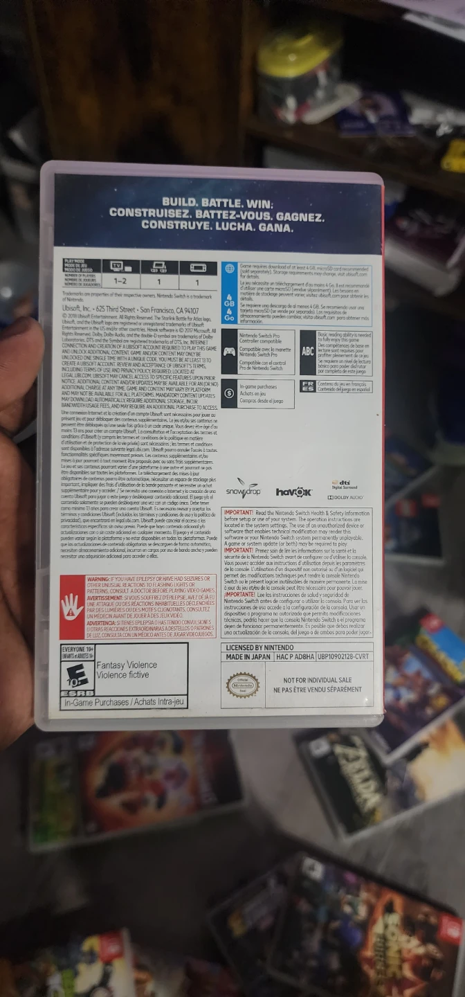Nintendo Switch Starlink: Battle for Atlas Game - photo 2