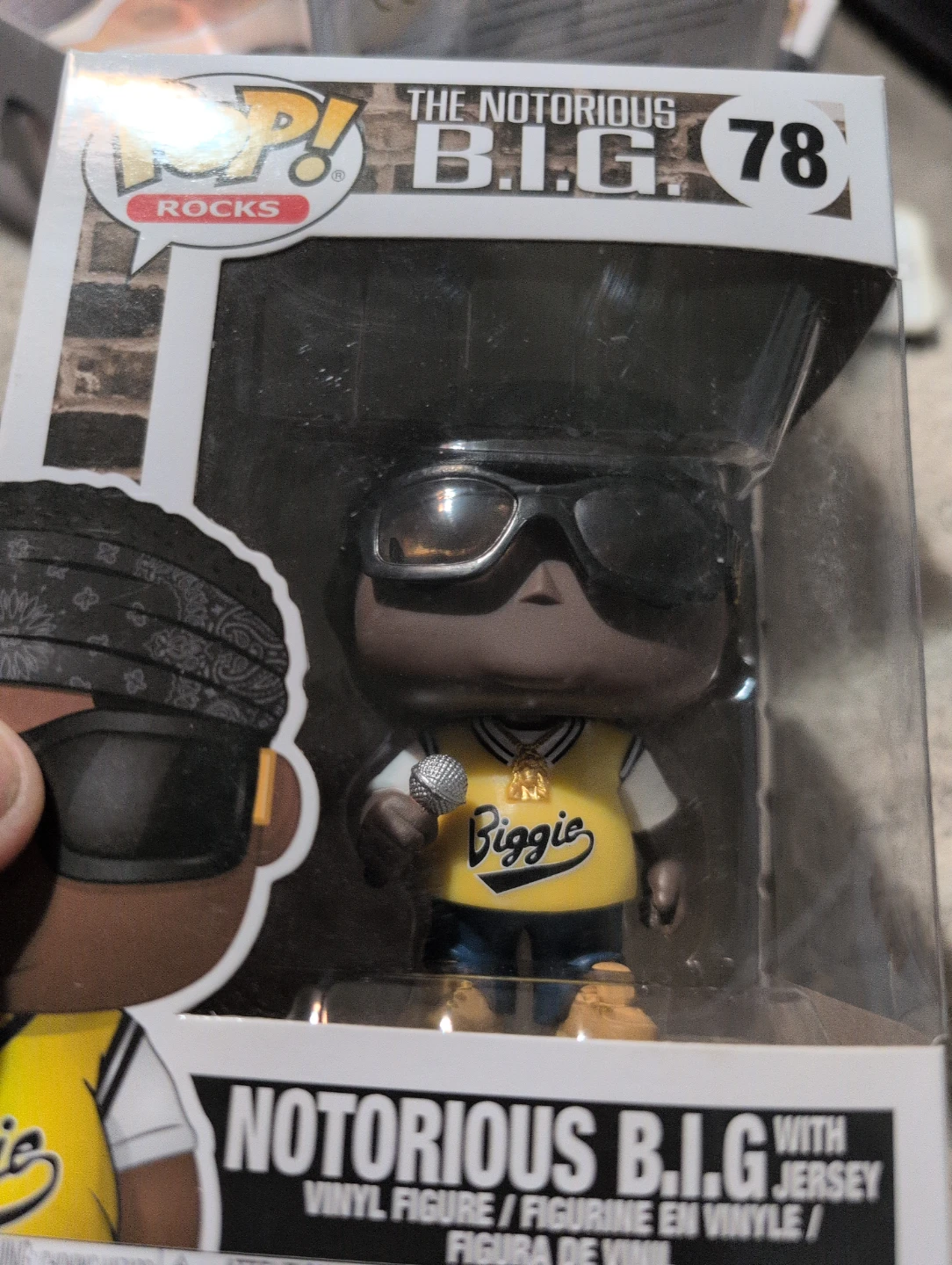 Funko Pop! Rocks The Notorious B.I.G. #78 with Jersey