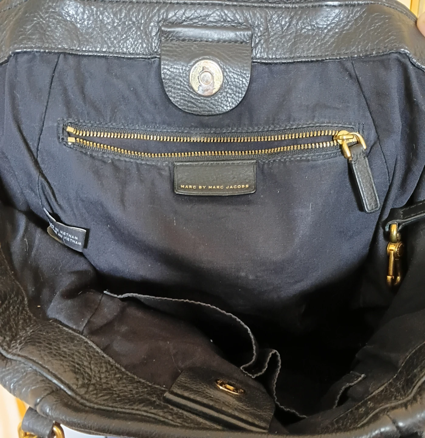 Marc by Marc Jacobs Black Leather Tote Bag - photo 2