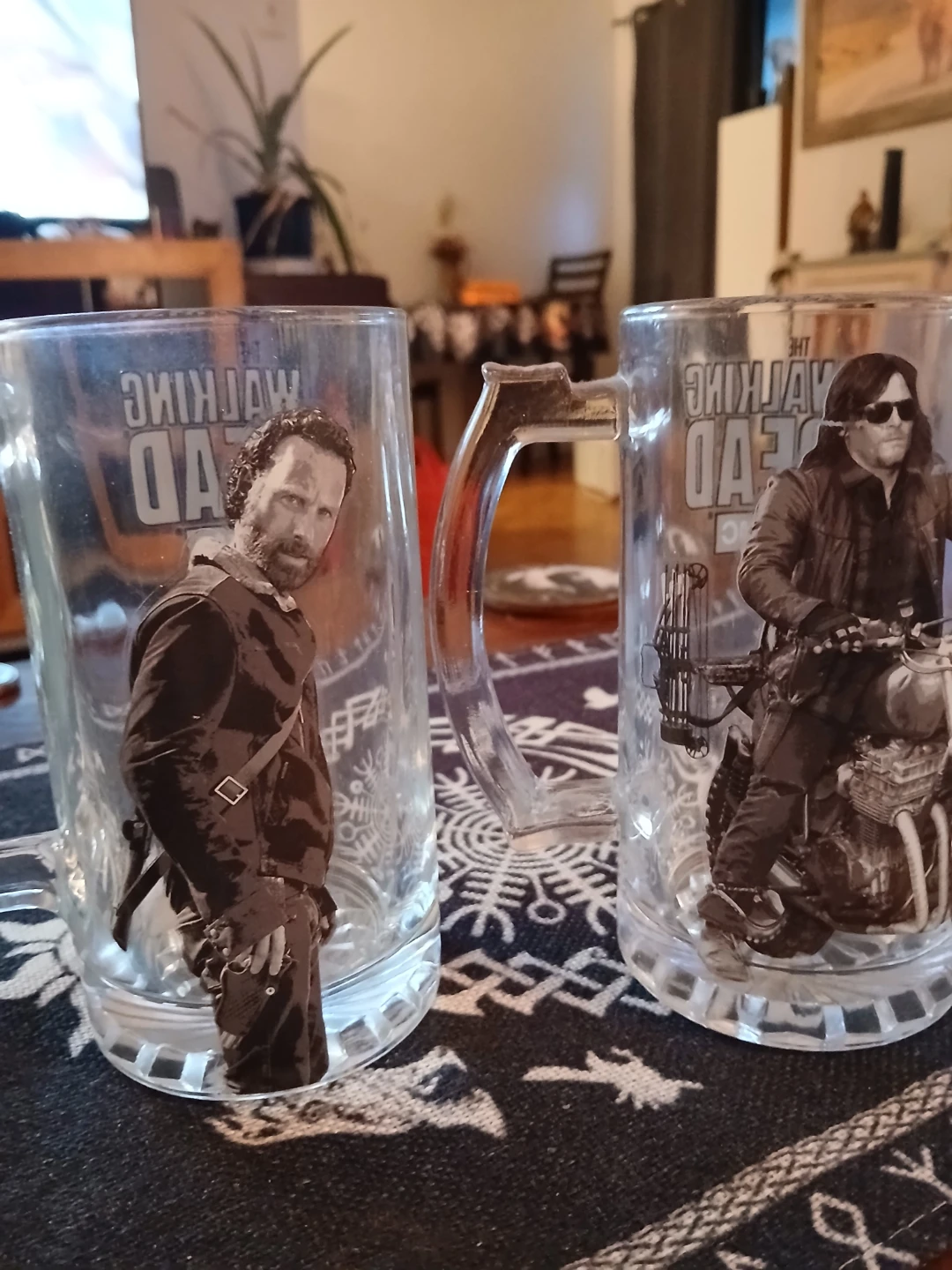 The Walking Dead AMC Beer Mugs - Set of 2