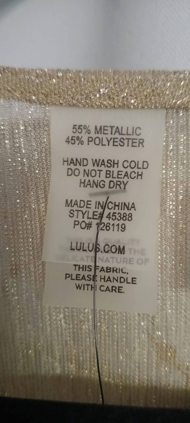 Lulus.com Gold Metallic Mini Dress - photo 3