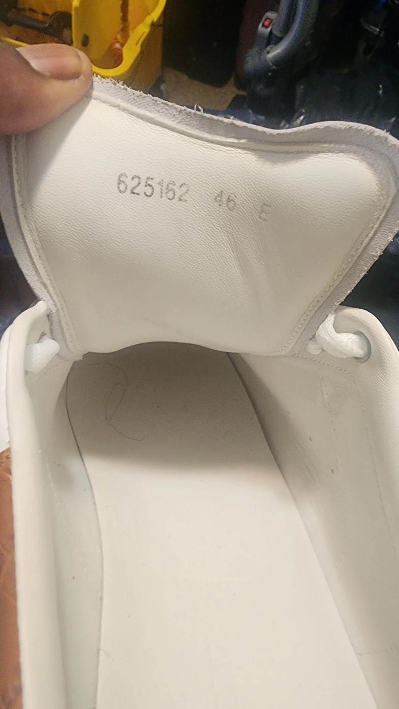 Alexander McQueen White Leather Oversized Sneakers - photo 5