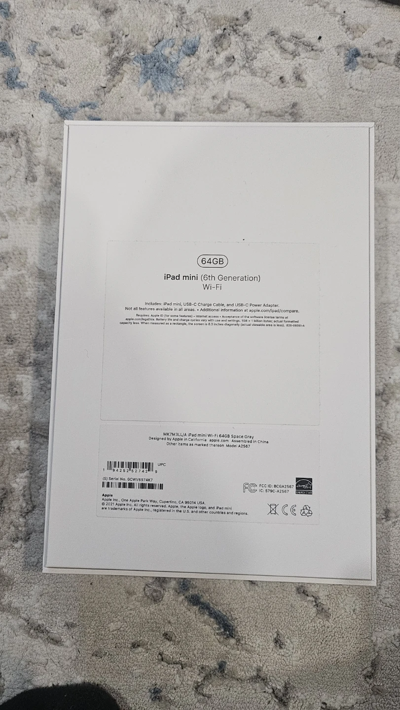 Apple iPad Mini (6th Gen) Wi-Fi 64GB Space Gray - photo 5