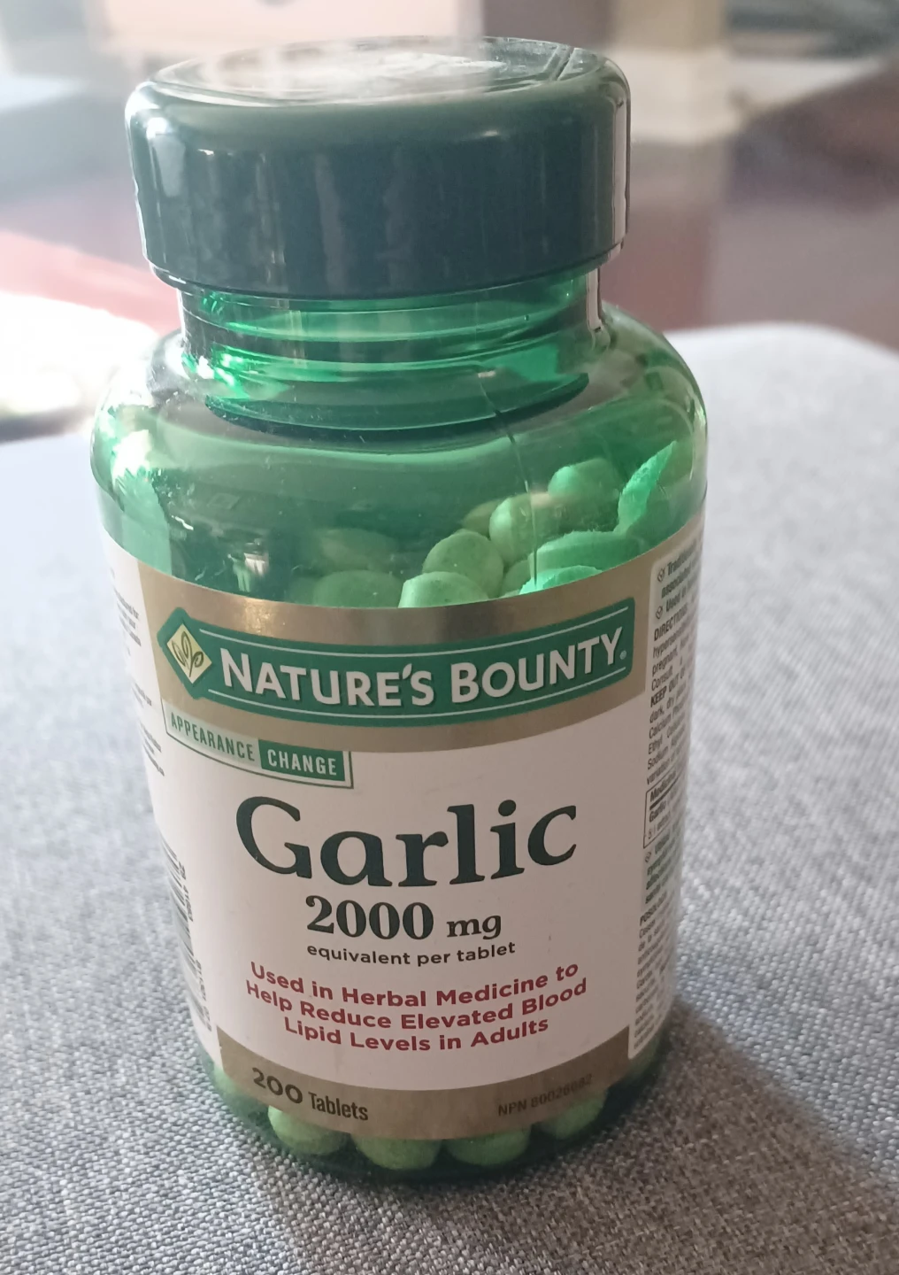 Nature's Bounty Garlic 2000mg Tablets