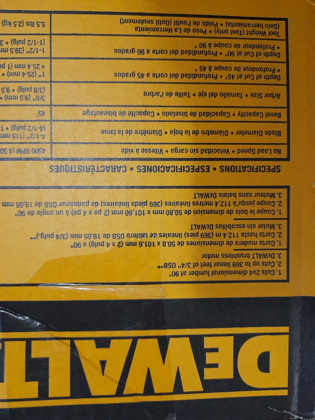 DEWALT ATOMIC COMPACT SERIES 20V MAX 4-1/2" Circular Saw - photo 5