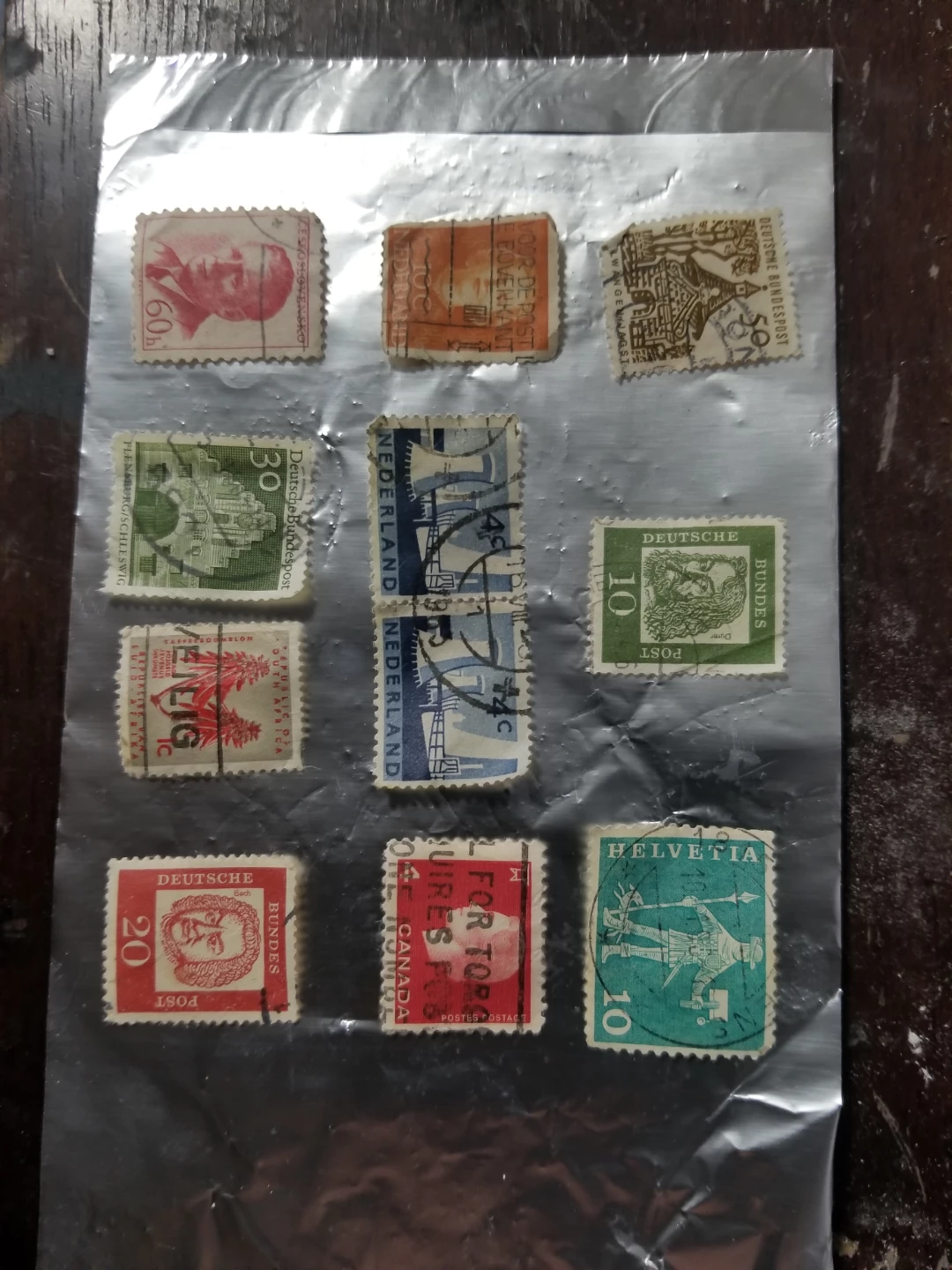 Collection of Vintage Postage Stamps