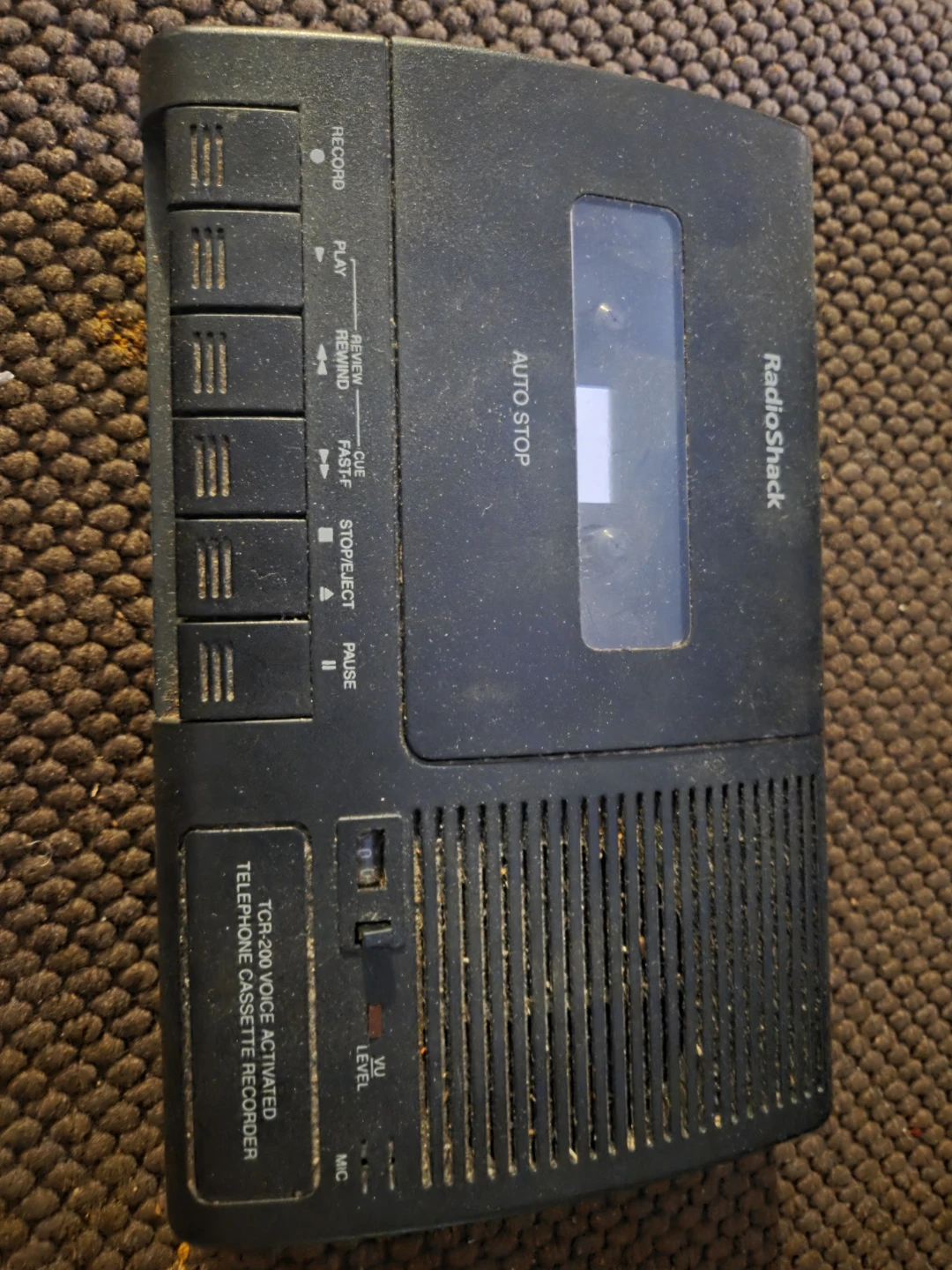 RadioShack TCR-200 Voice Activated Telephone Cassette Recorder - photo 2