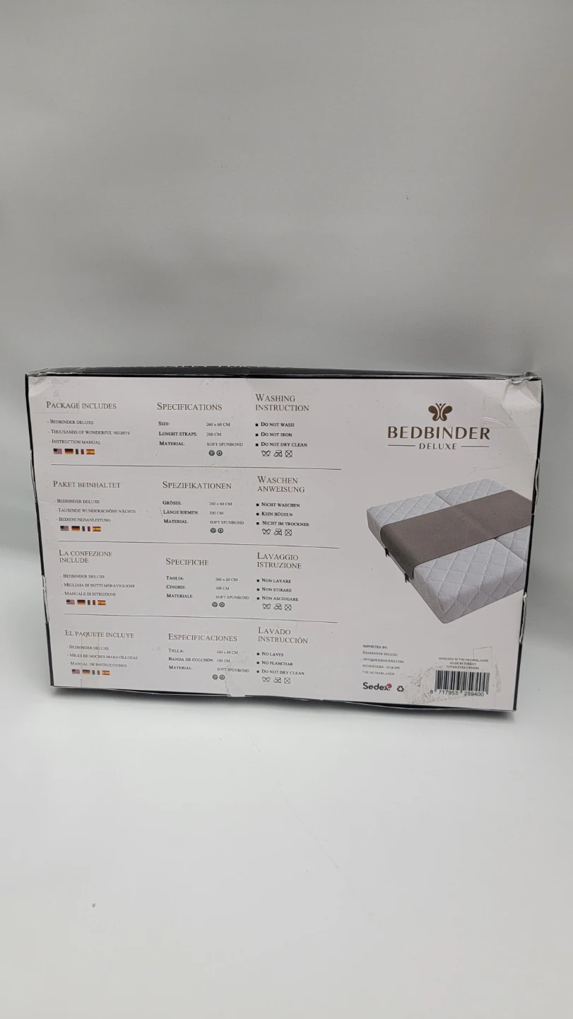 Bedbinder Deluxe Bed Bridge Mattress Gap Filler Twin to King - photo 3