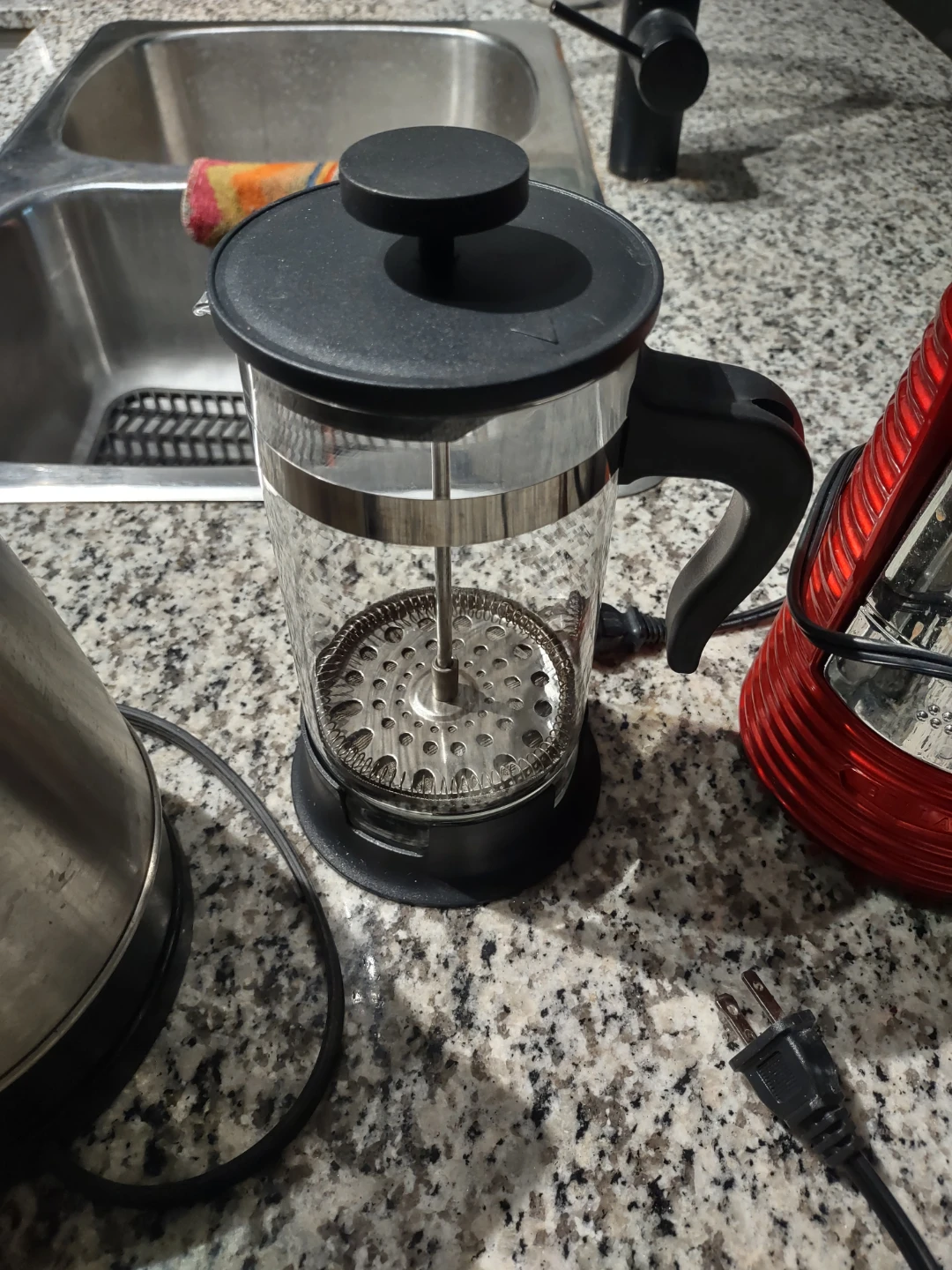 Kitchen appliances: kettle, toaster, blender, coffee press - photo 3