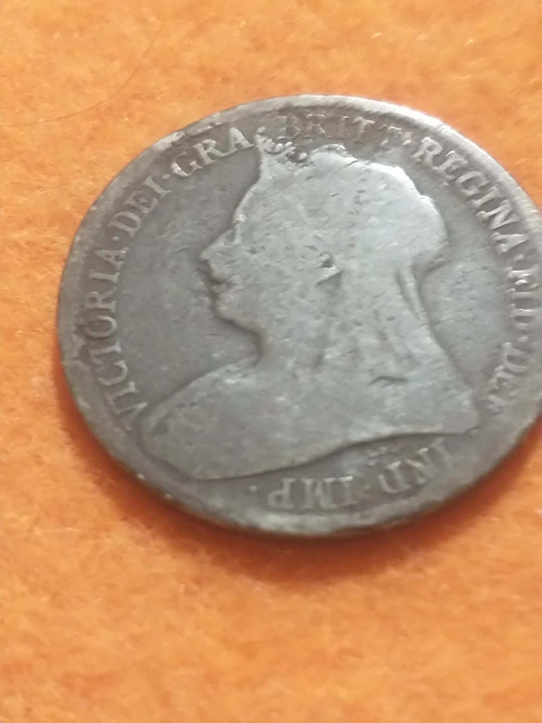 1896 GB Victoria silver shilling - photo 3