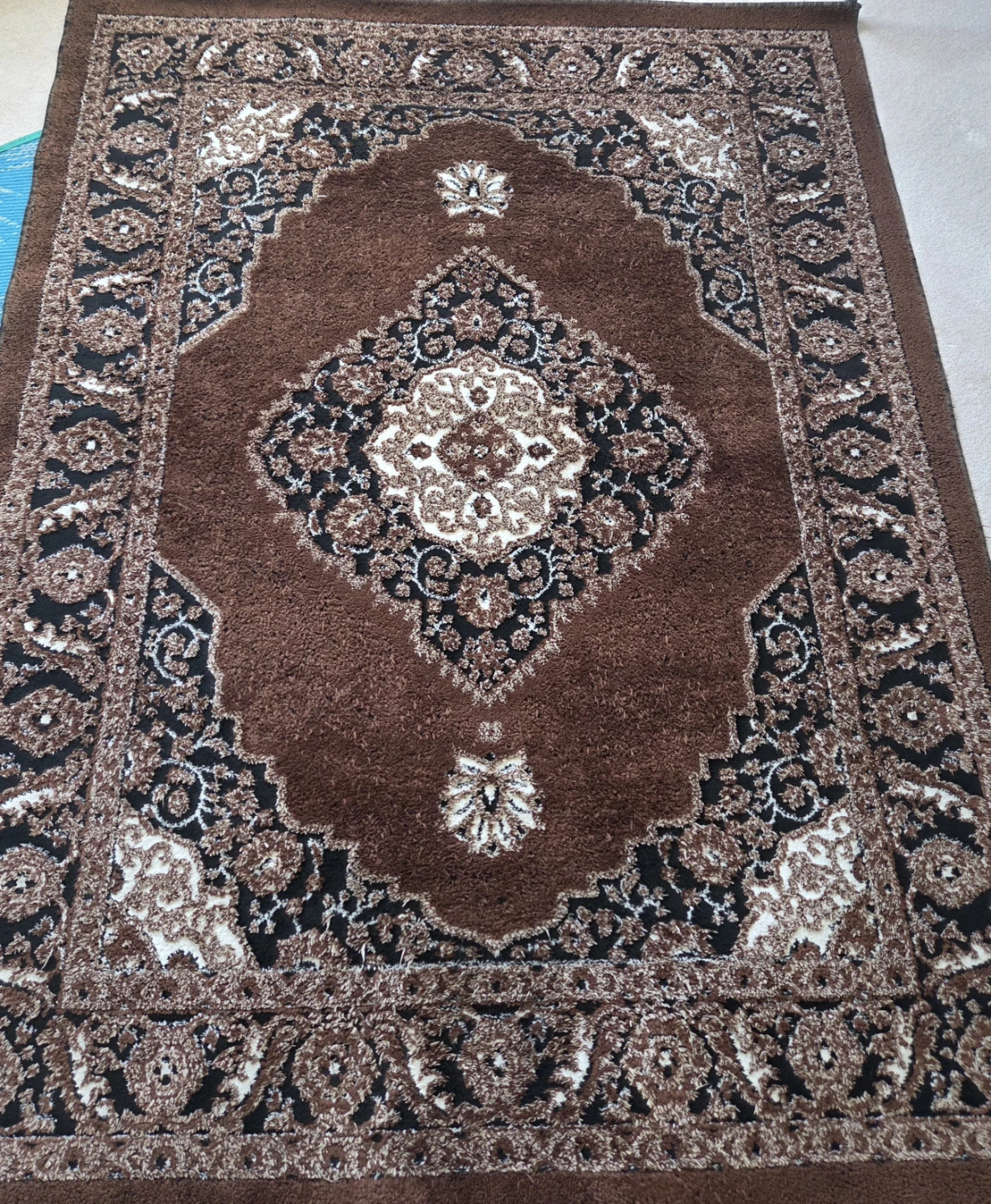 Sultan 3017 Area Rug - Brown 5' X 8'