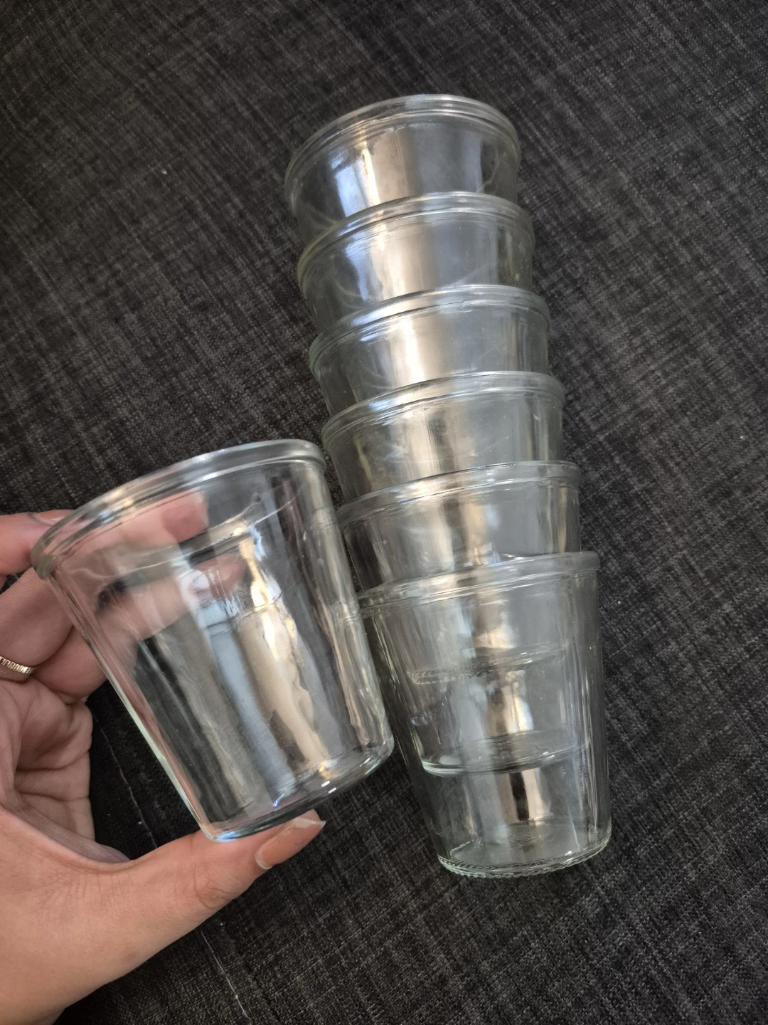 Set of  7 Glass Jars - photo 2