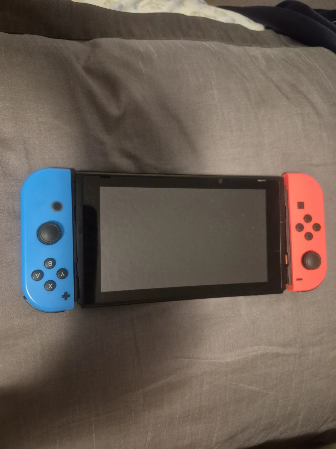 Nintendo Switch Console with Neon Blue and Red Joy-Cons - photo 5