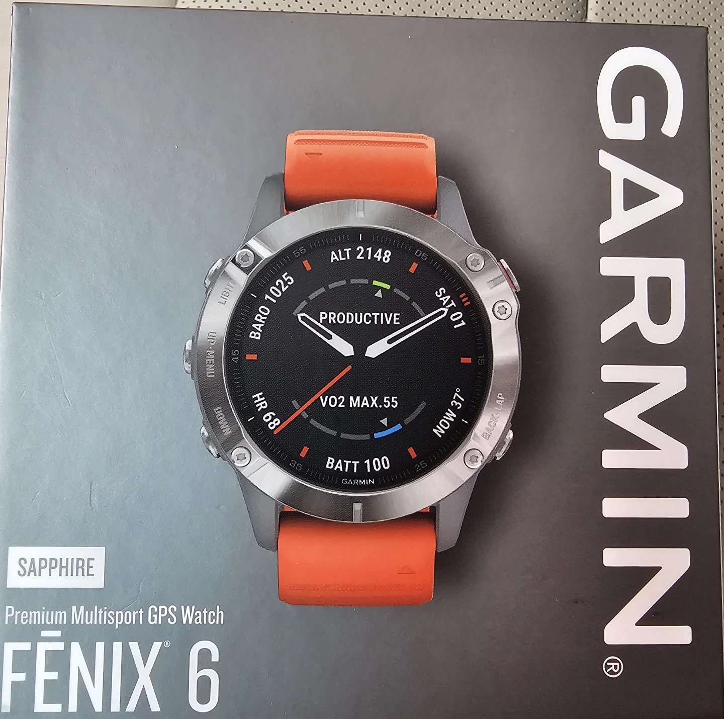 Garmin Fenix 6 Sapphire Multisport GPS Watch