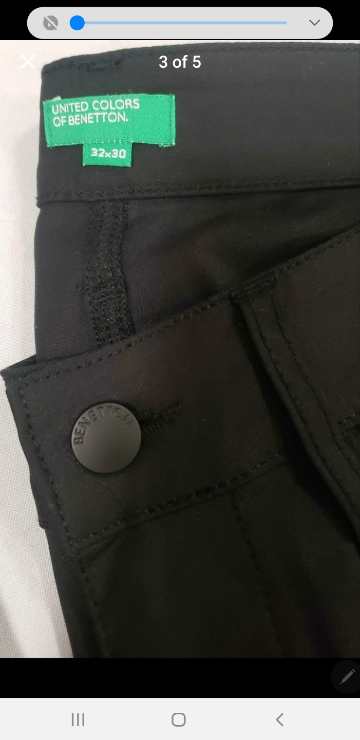 Brand new United Colors of Benetton M Pants - photo 3