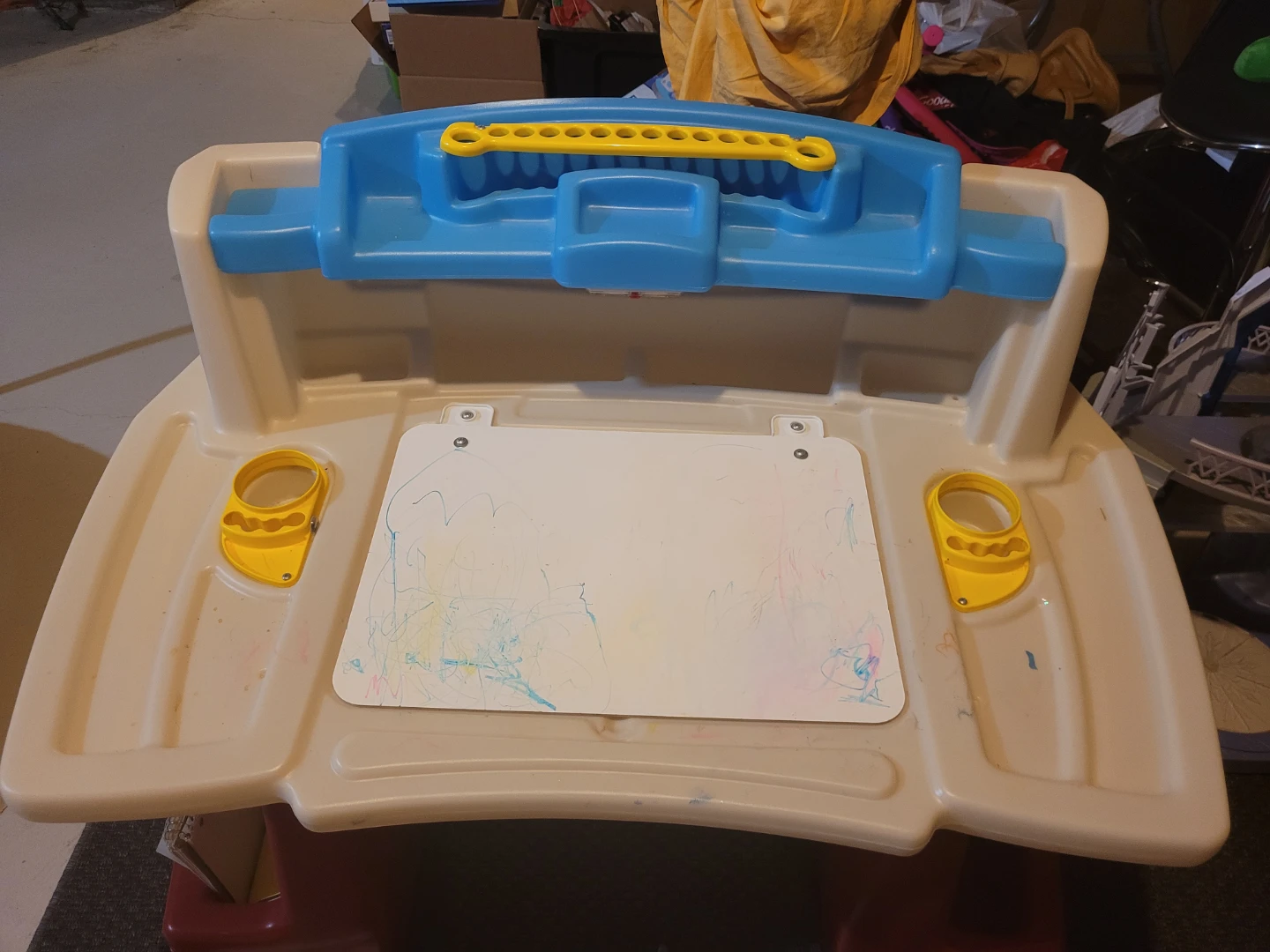 Kids Art Easel and Desk