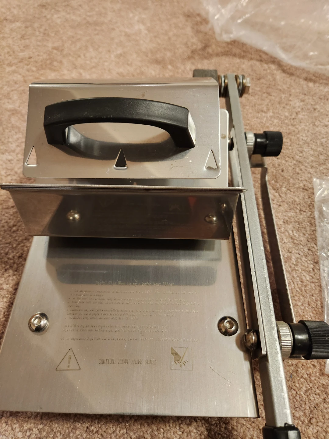 Befen Stainless Steel Manual Meat Slicer - photo 5