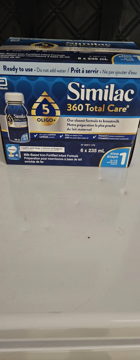 Similac 360 Total Care Infant Formula - 6 x 235 mL