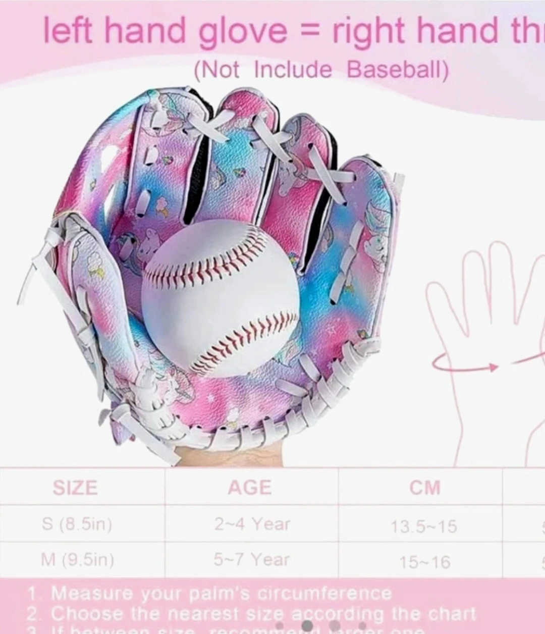 NEW Girls Unicorn Glove and Bag Set - photo 3