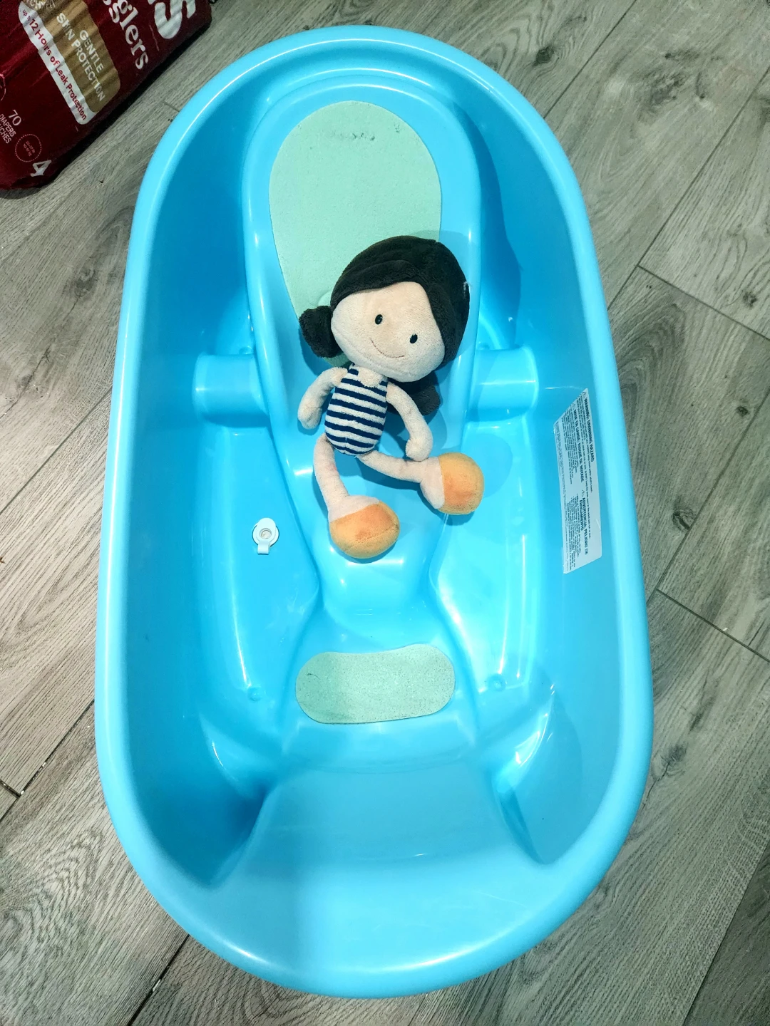🛁 Baby Bath Bundle: Infant Tub + Frida Baby Skinsoother - photo 2