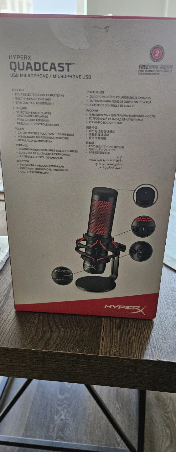 HyperX QuadCast USB Microphone - photo 2