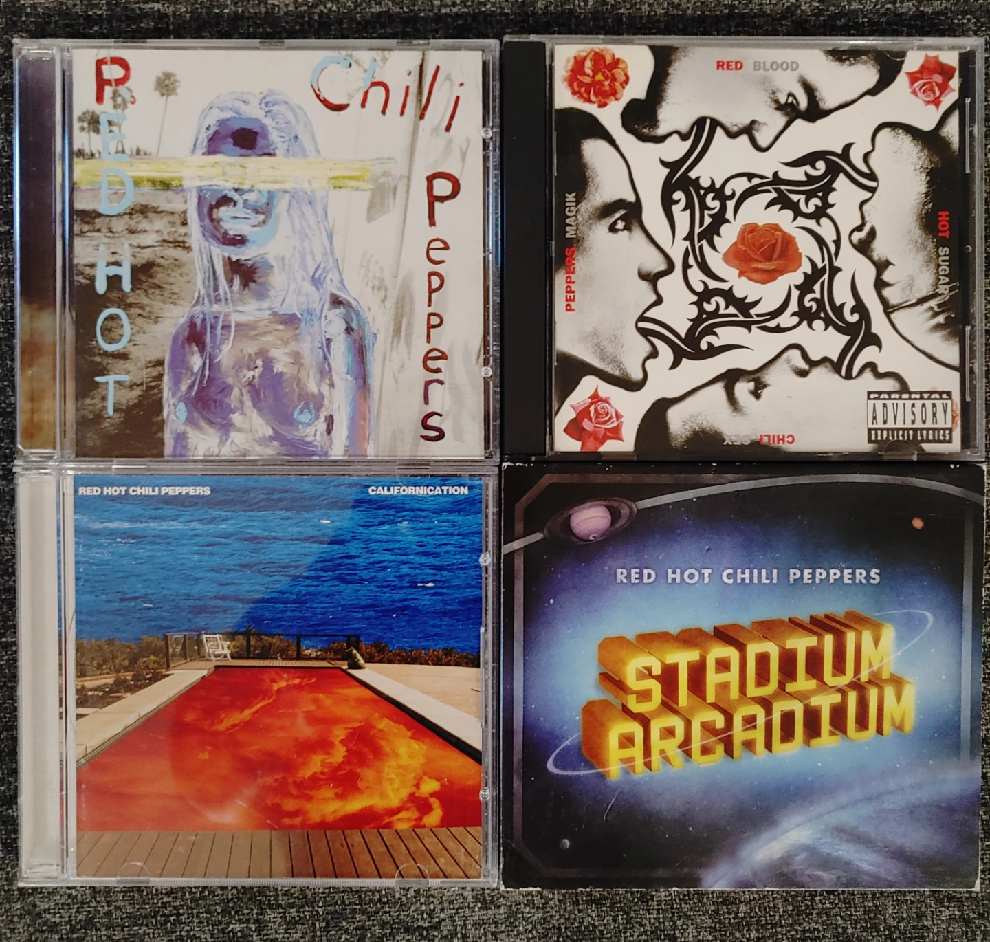 4 Red Hot Chili Peppers CDs - all for $10
