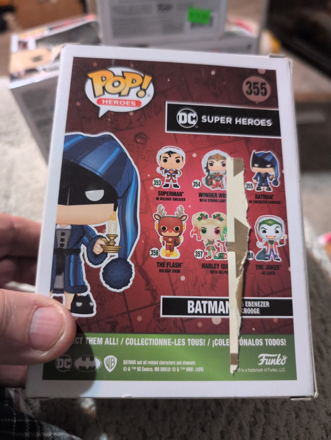 Funko Pop! DC Super Heroes Batman as Ebenezer Scrooge #355