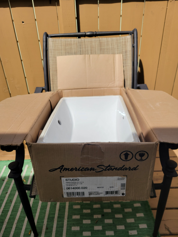 American Standard Studio Undercounter Lavatory Sink