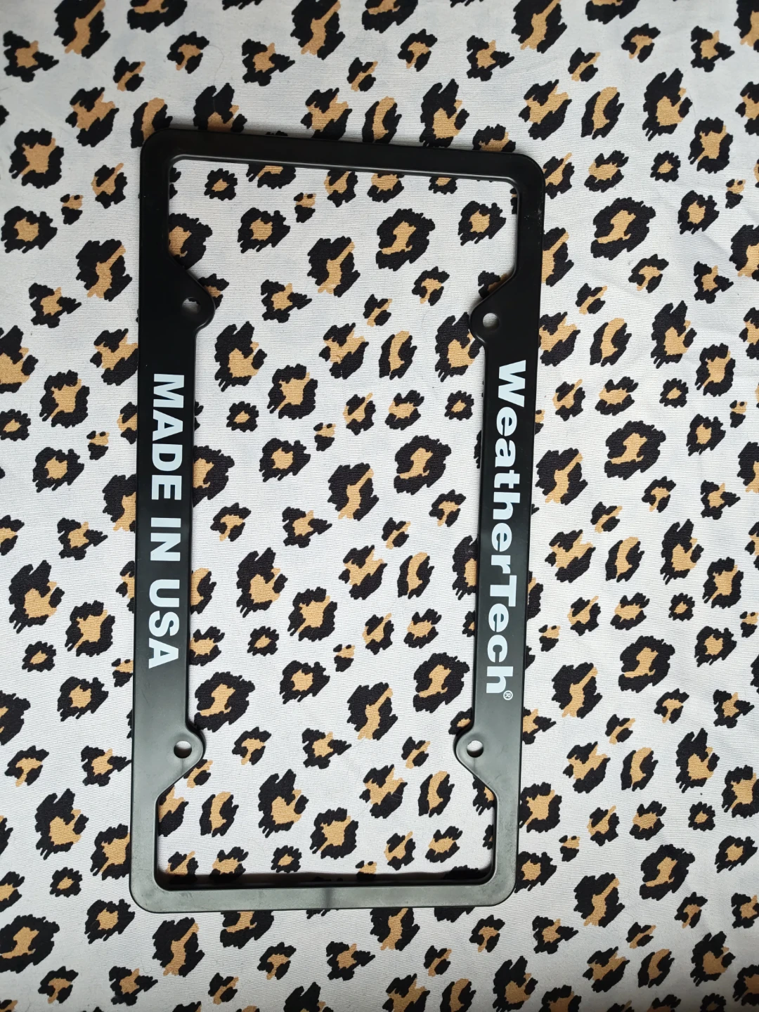 WeatherTech Black Plate Frame (Set of 4) - Made in USA - photo 2